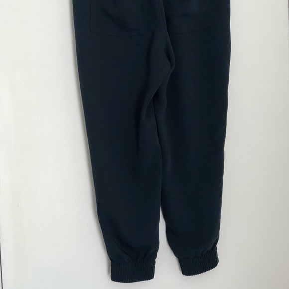 25. Ann Taylor, Dark Aqua Green, Work Wear Jogger with Drawstring - Picture 13 of 13